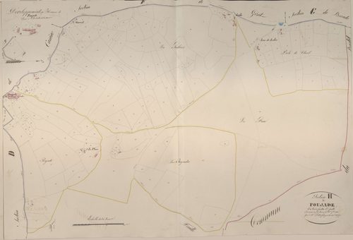section H de Poujade, 1ère feuille