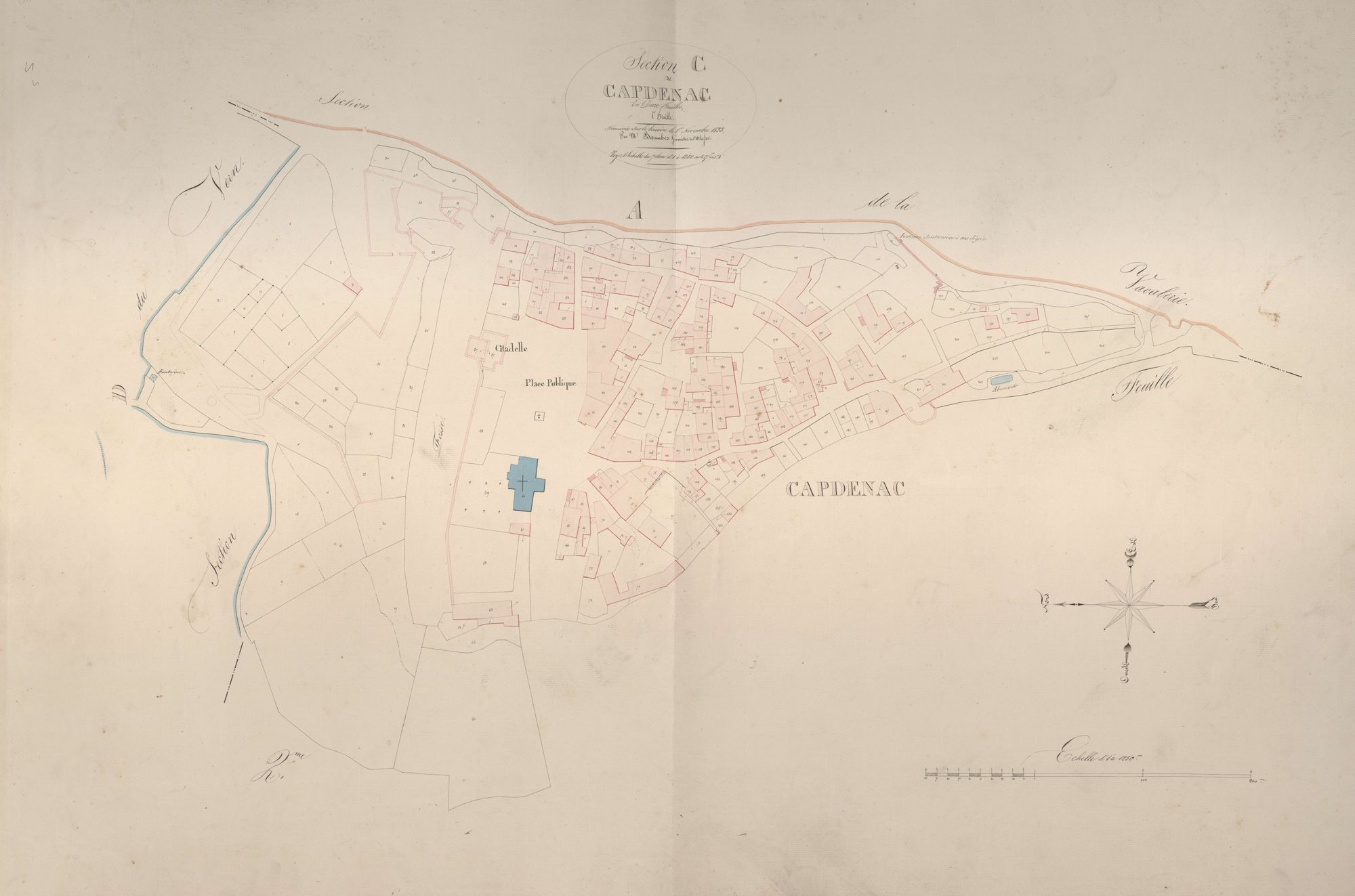 section C de Capdenac, 1ère feuille
