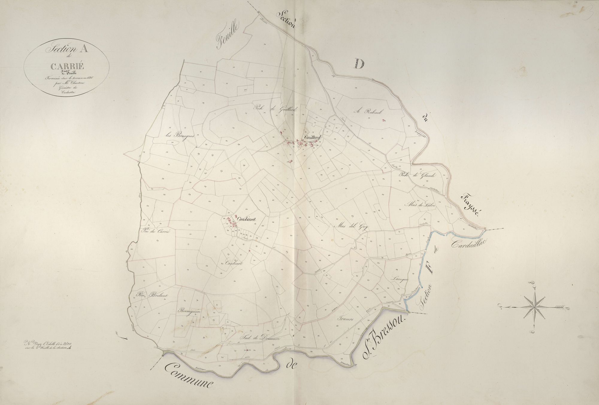 section A de Carrié, 2ème feuille