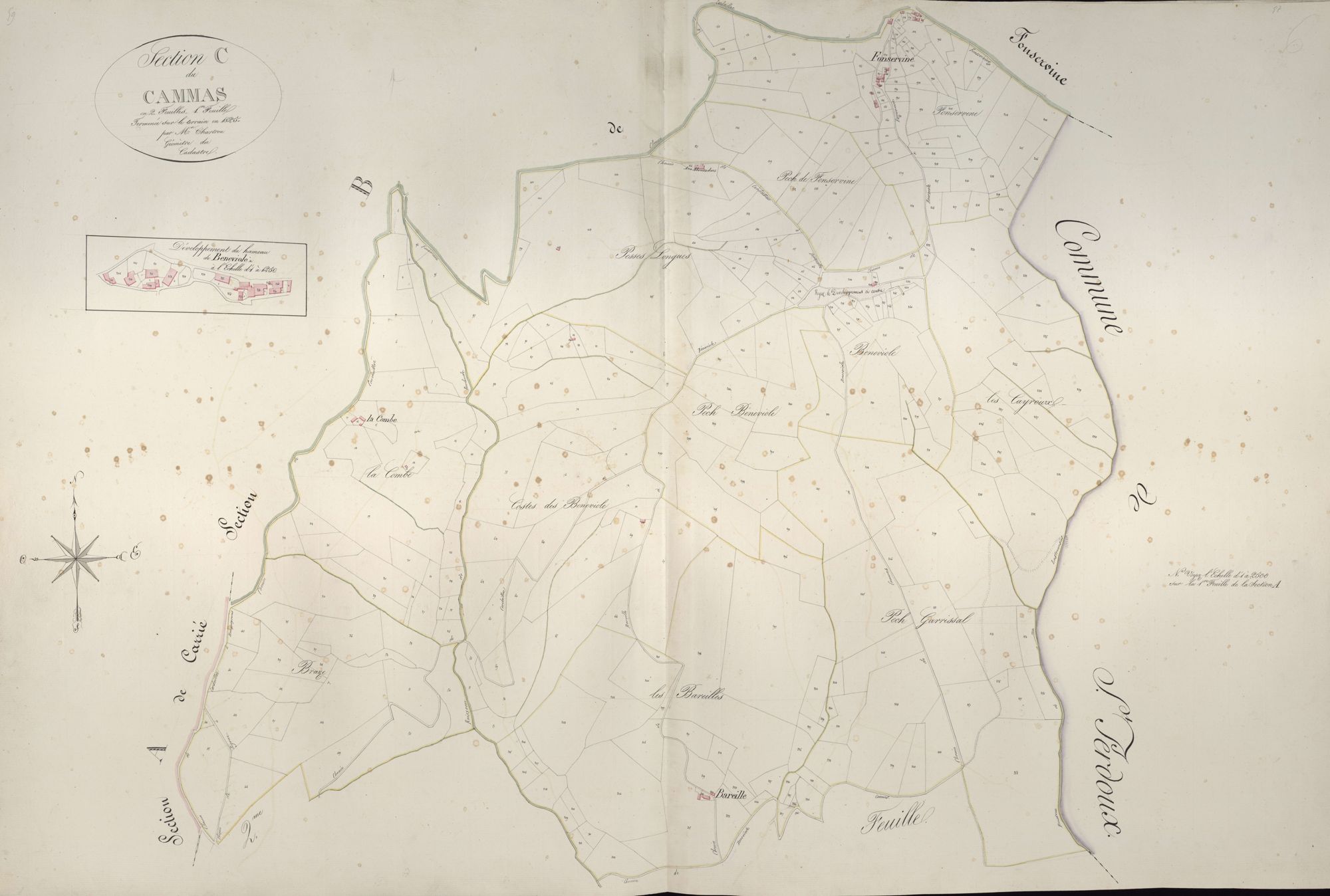 section C de Cammas, 1ère feuille