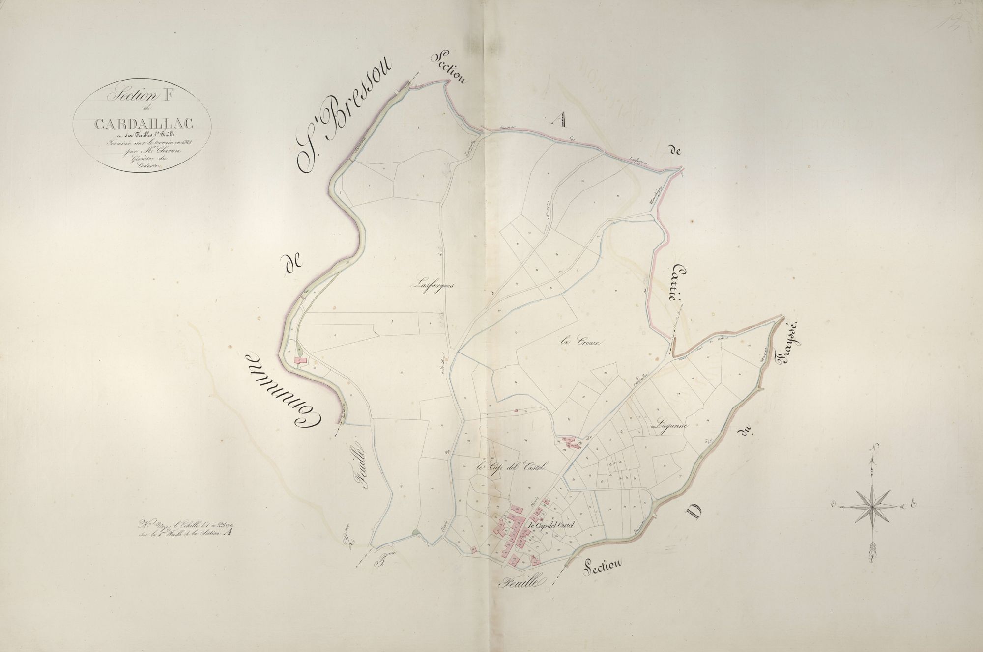 section F de Cardaillac, 1ère feuille