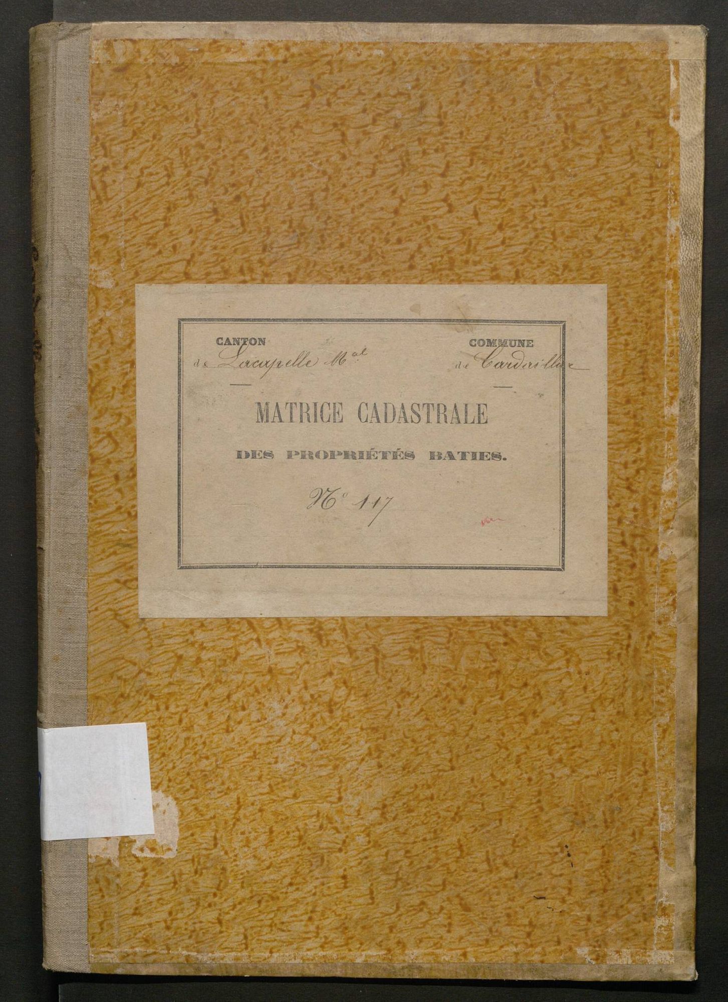 Cases 1-413. Augmentations et diminutions (1882-1891)