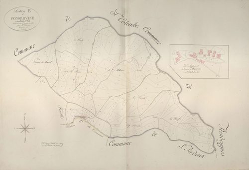 section B de Fonservine, 1ère feuille