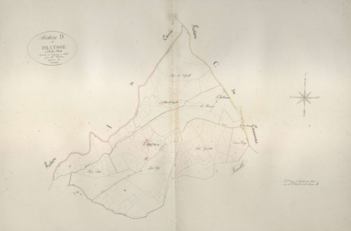 section D du Fraysse, 1ère feuille