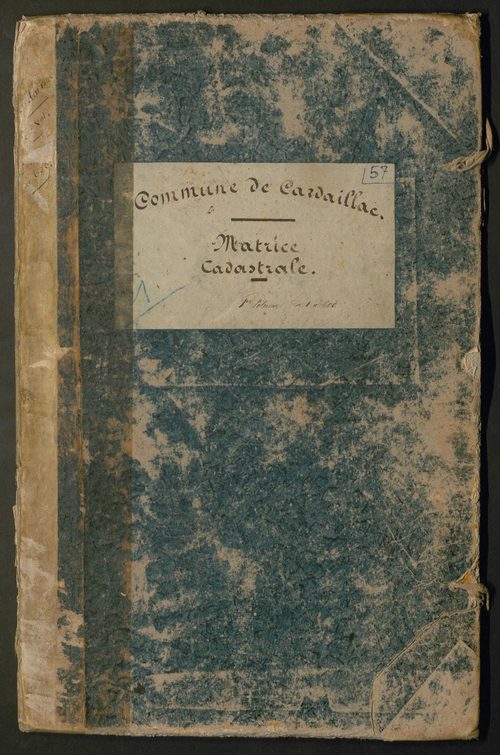 Folios 1-600. Augmentations et diminutions (1865-1914)