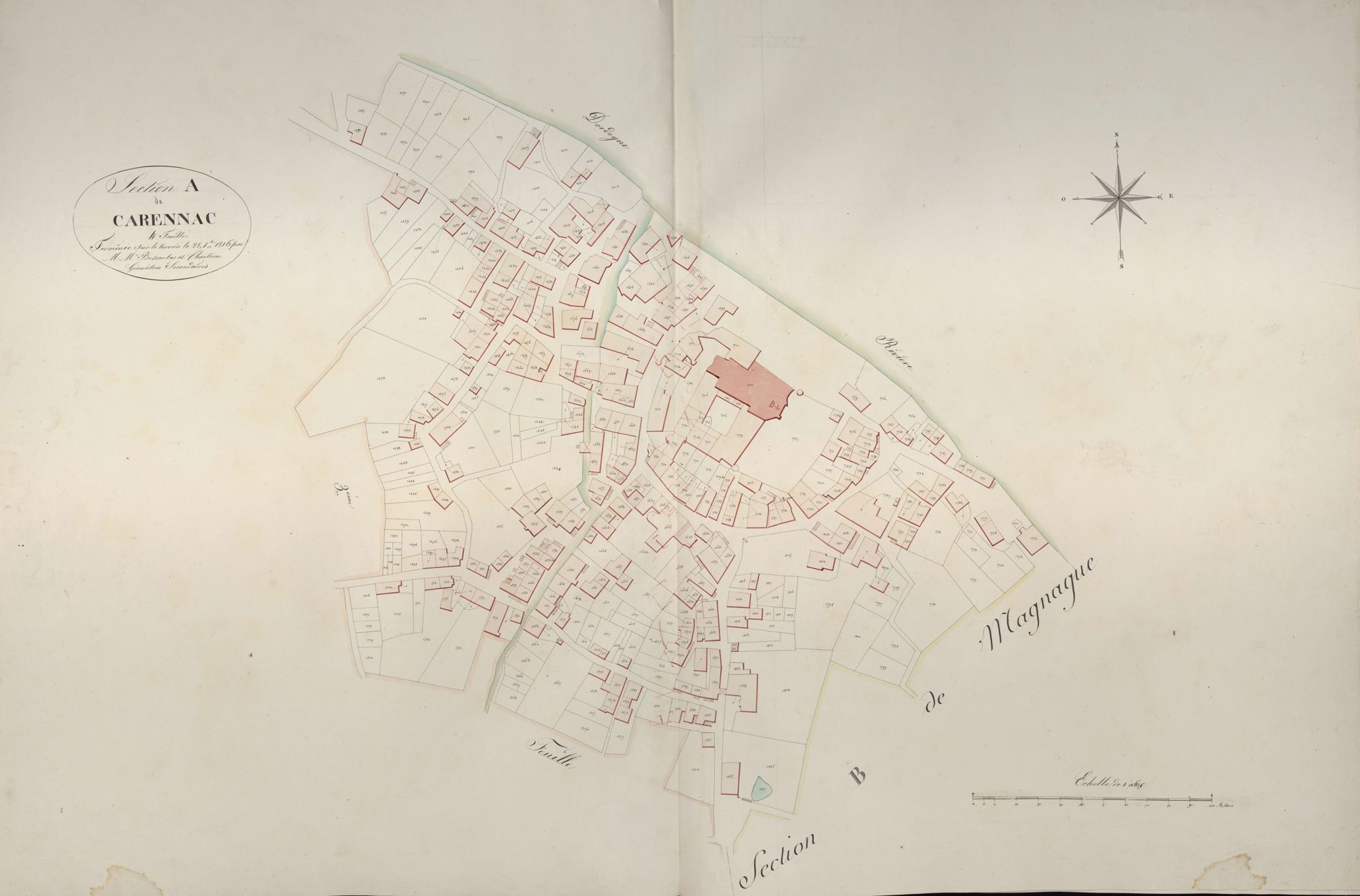section A de Carennac, 4ème feuille