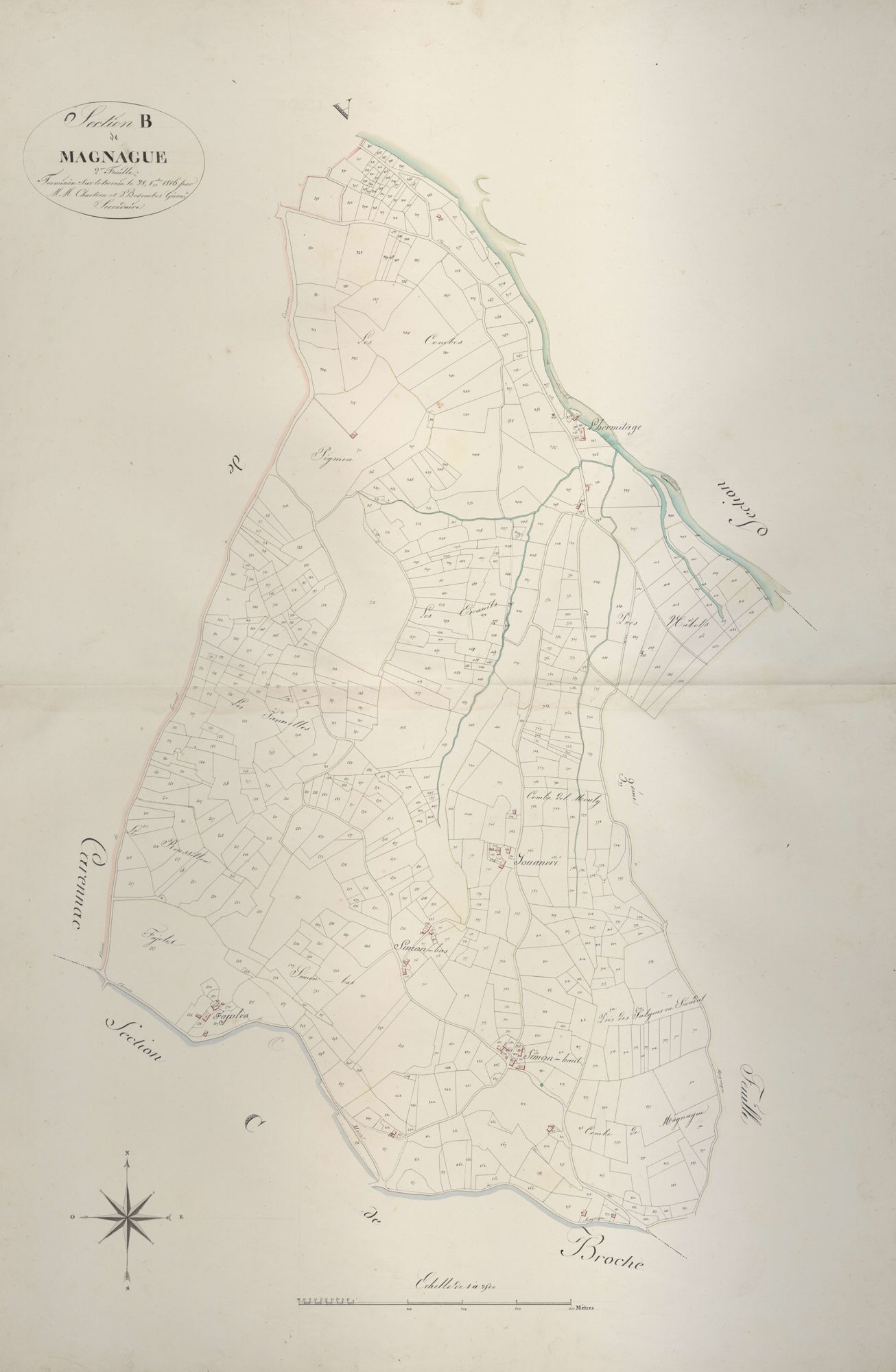 section B de Manague, 2ème feuille