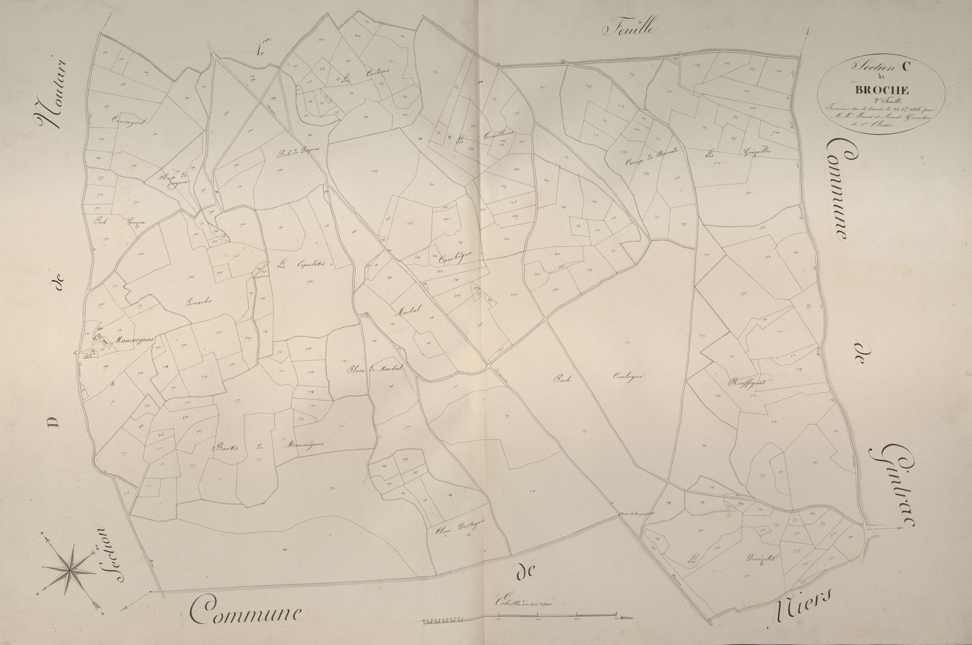 section C de Broche, 2ème feuille