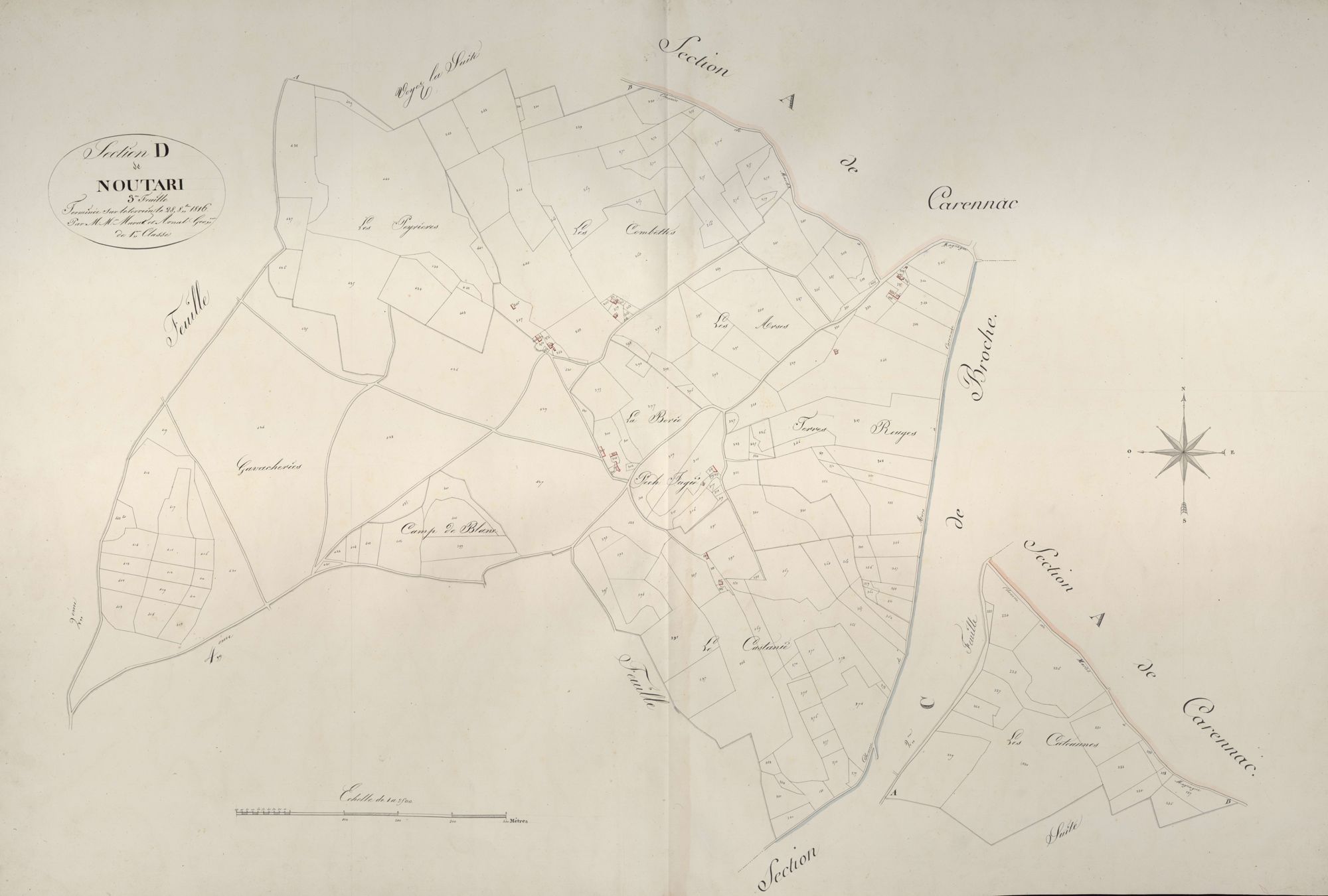 section D de Noutari, 3ème feuille
