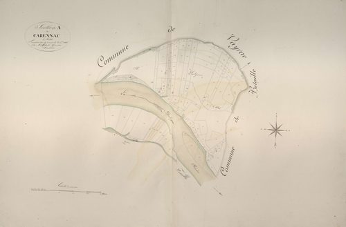 section A de Carennac, 1ère feuille