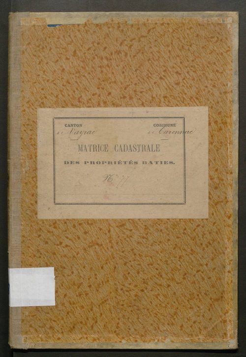 Cases 1-376. Augmentations et diminutions (1880-1891)