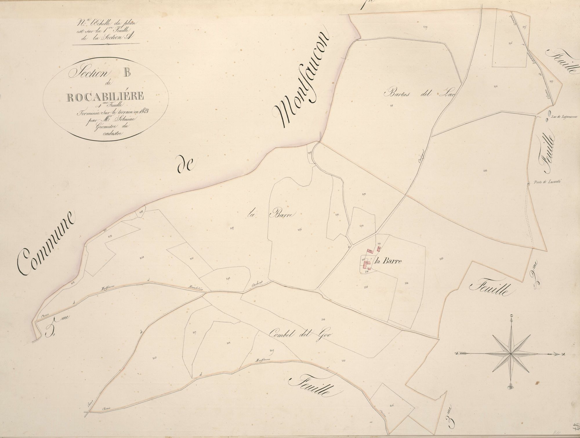 section B de Rocabiliére, 4ème feuille