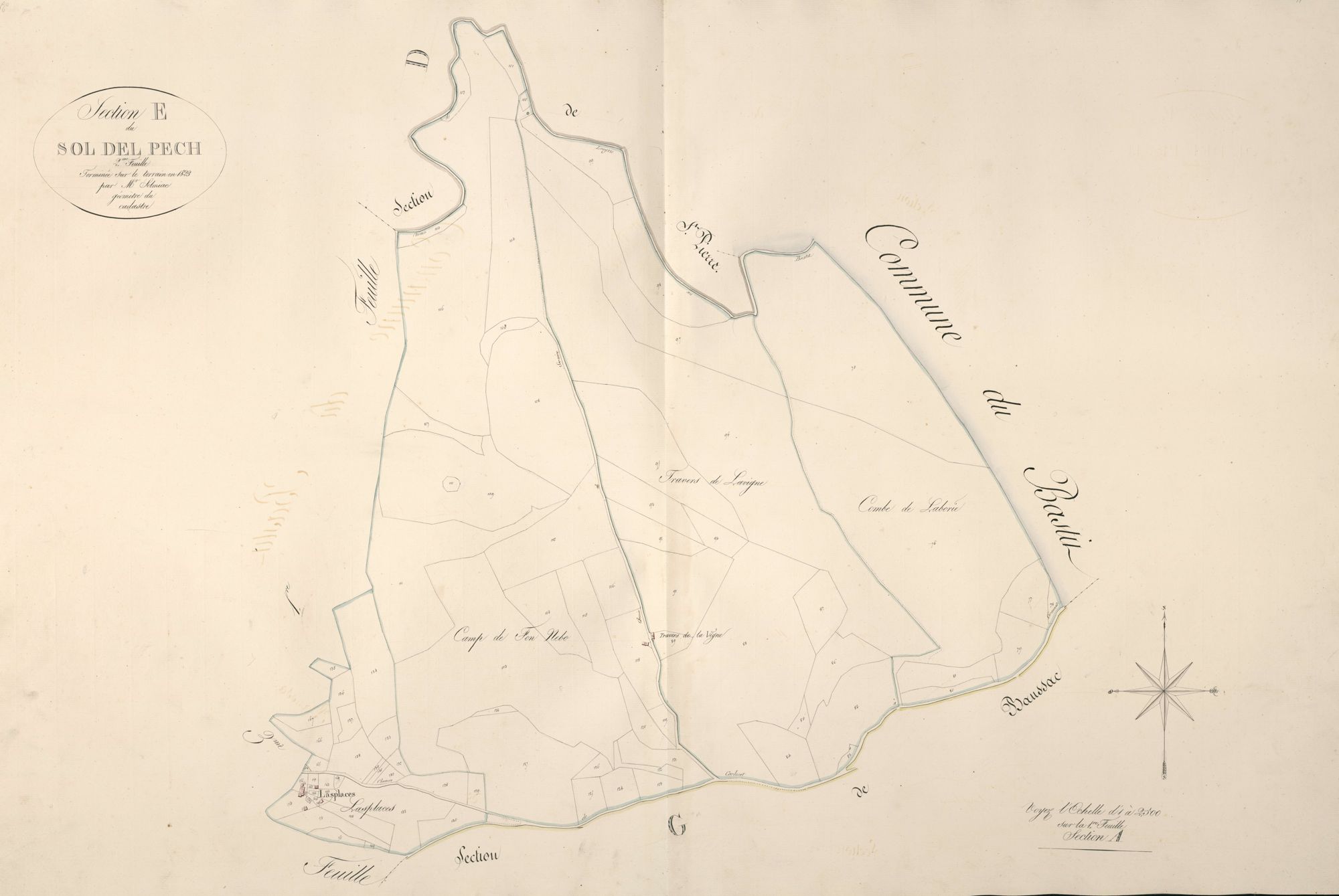 section E du Sol del Pech, 2ème feuille