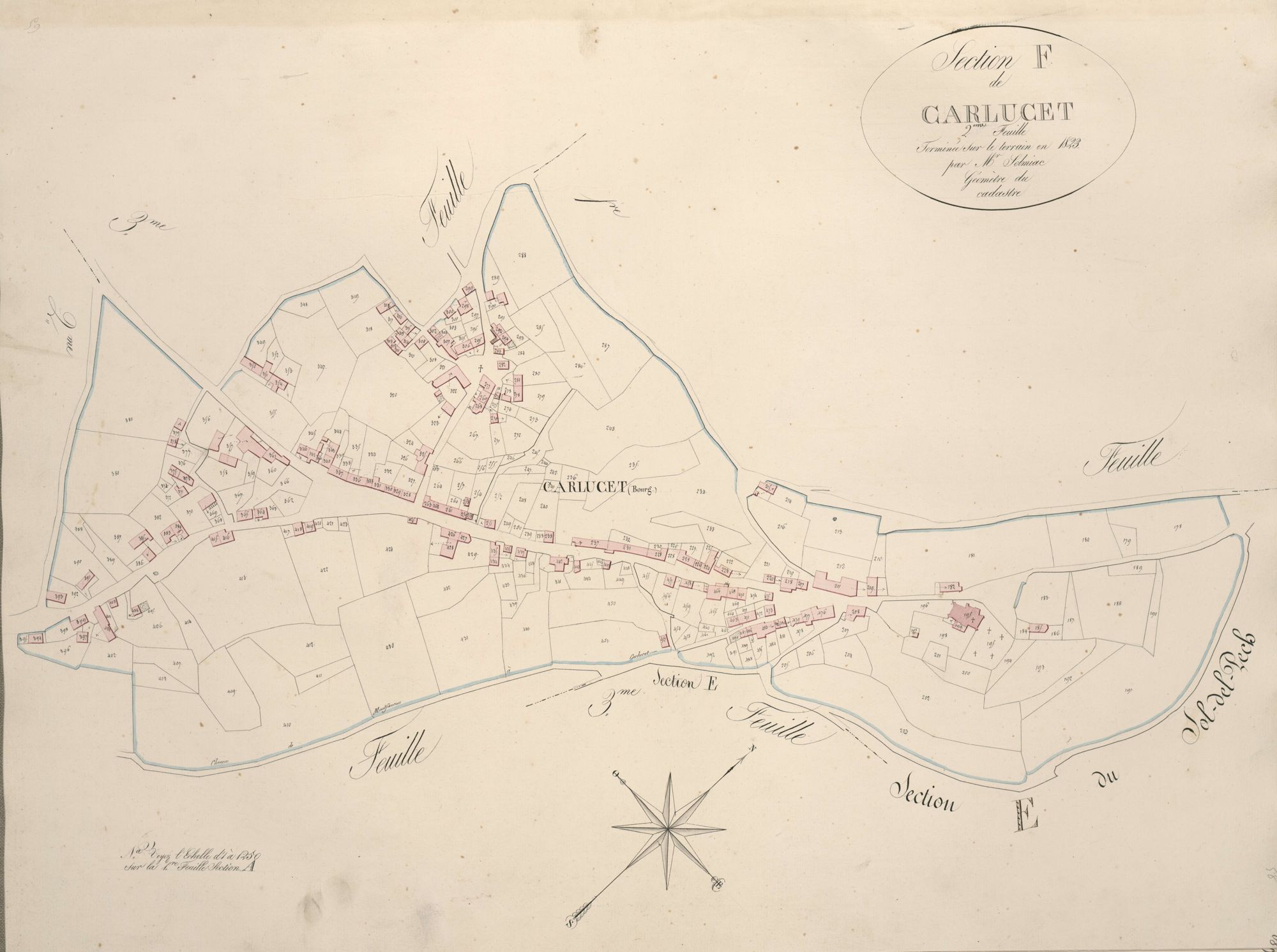 section F de Carlucet, 2ème feuille