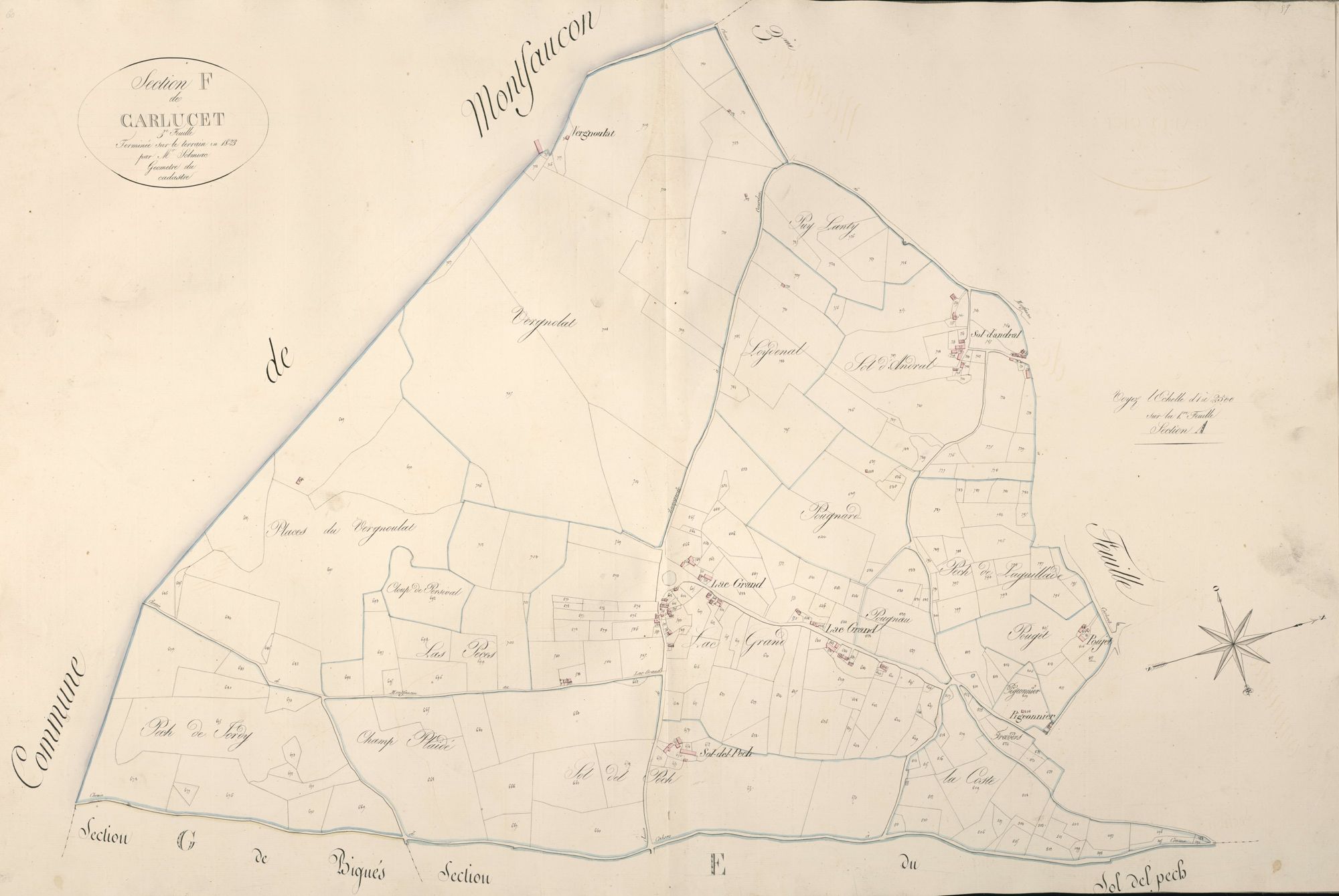 section F de Carlucet, 3ème feuille