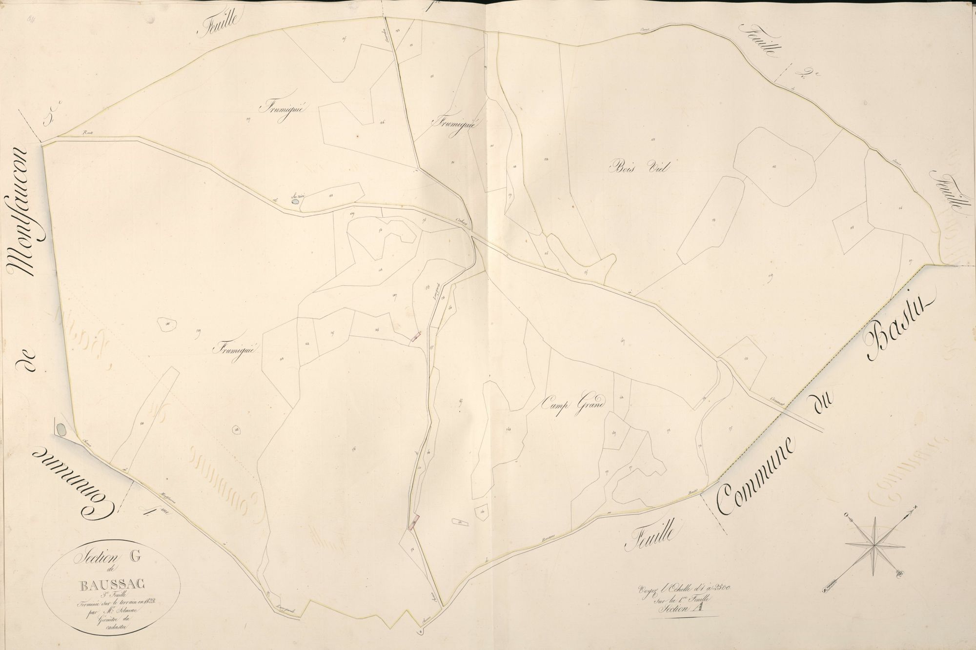 section G de Beaussac, 3ème feuille