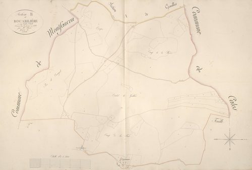section B de Rocabiliére, 1ère feuille