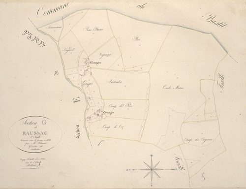 section G de Beaussac, 2ème feuille
