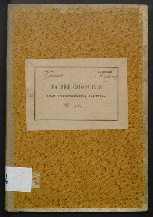 Cases 1-279. Augmentations et diminutions (1880-1891)