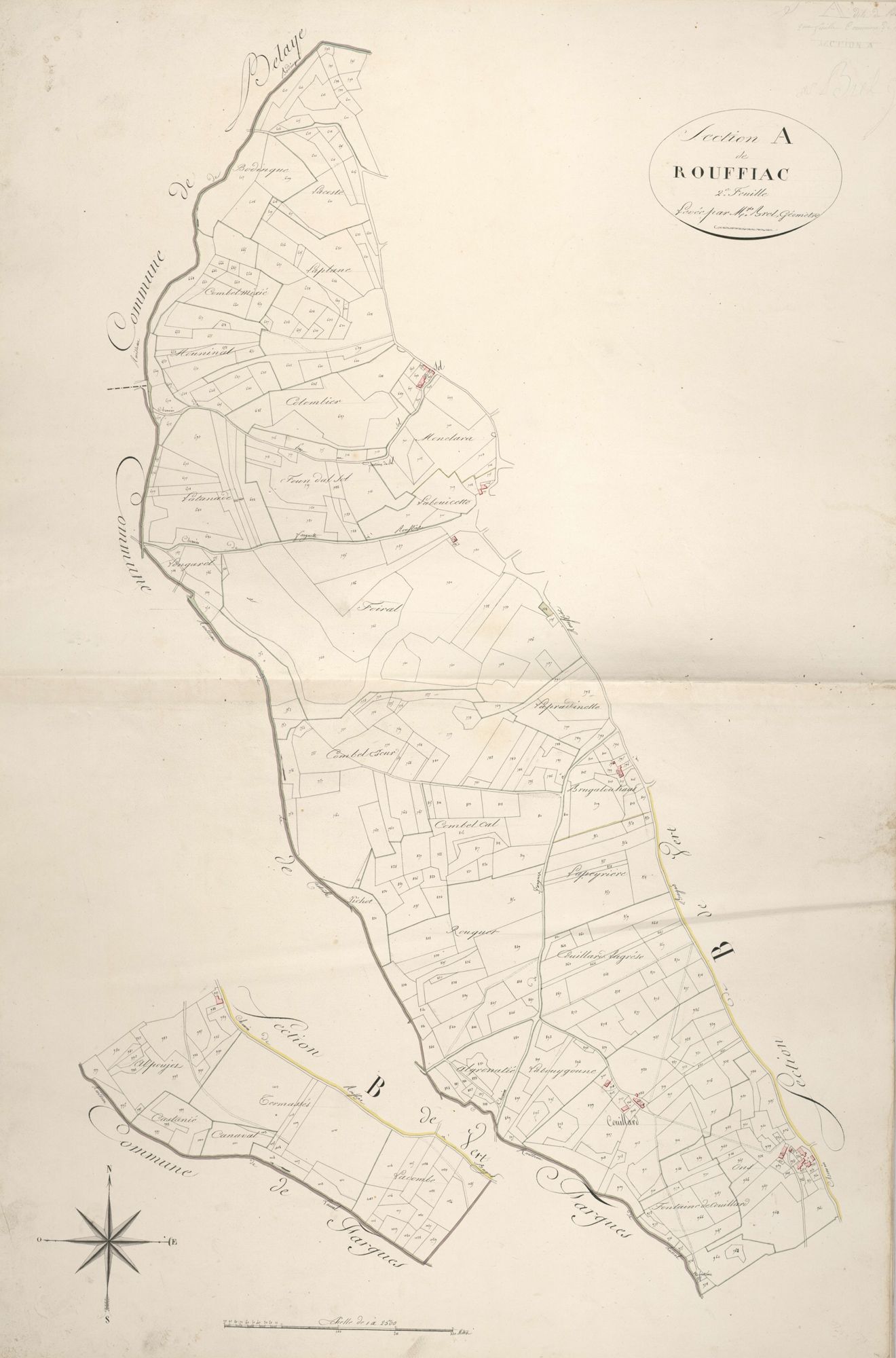 section A de Rouffiac, 2ème feuille