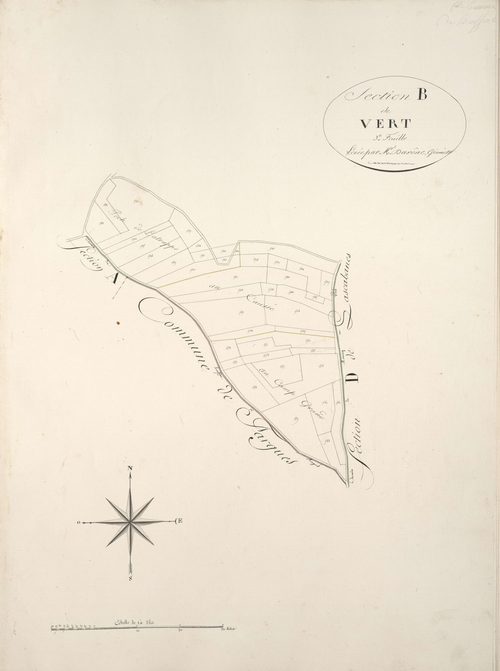 section B de Vert, 3ème feuille