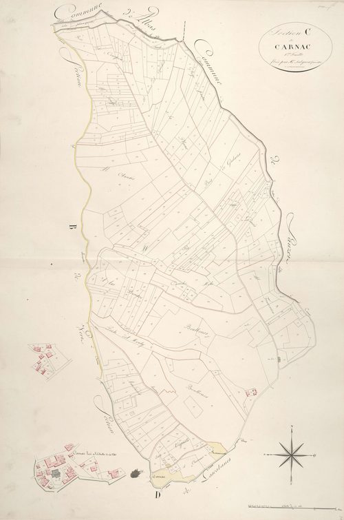 section C de Carnac, 1ère feuille