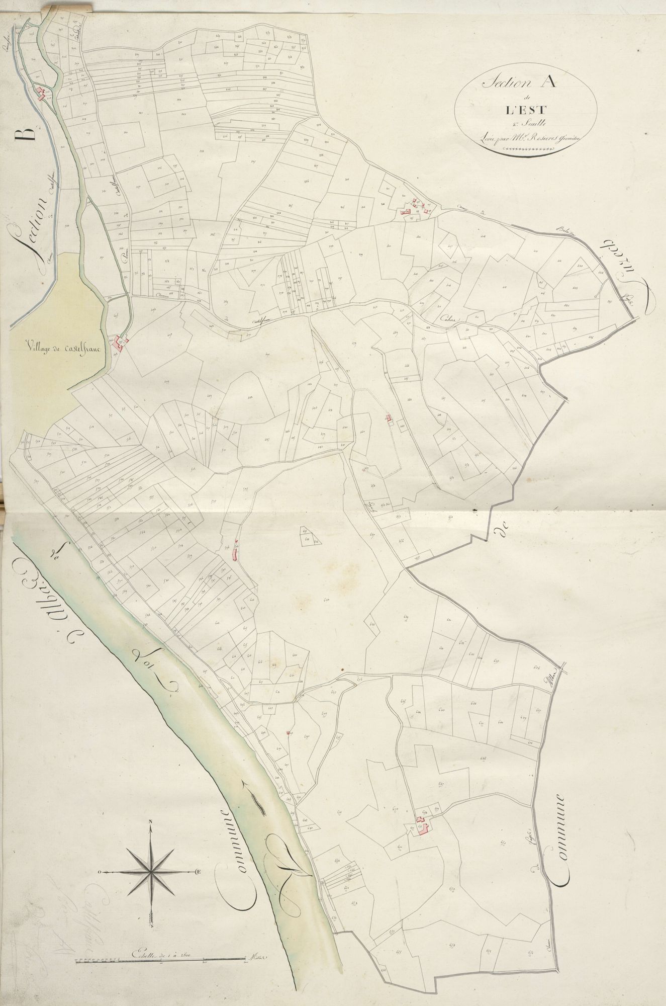 section A de l'Est, 2ème feuille