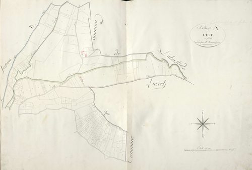 section A de l'Est, 1ère feuille