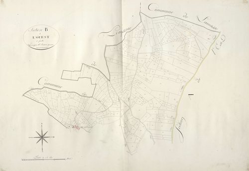 section B de l'Ouest, 1ère feuille