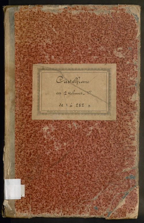 Folios 1-282. Augmentations et diminutions (1860-1914)