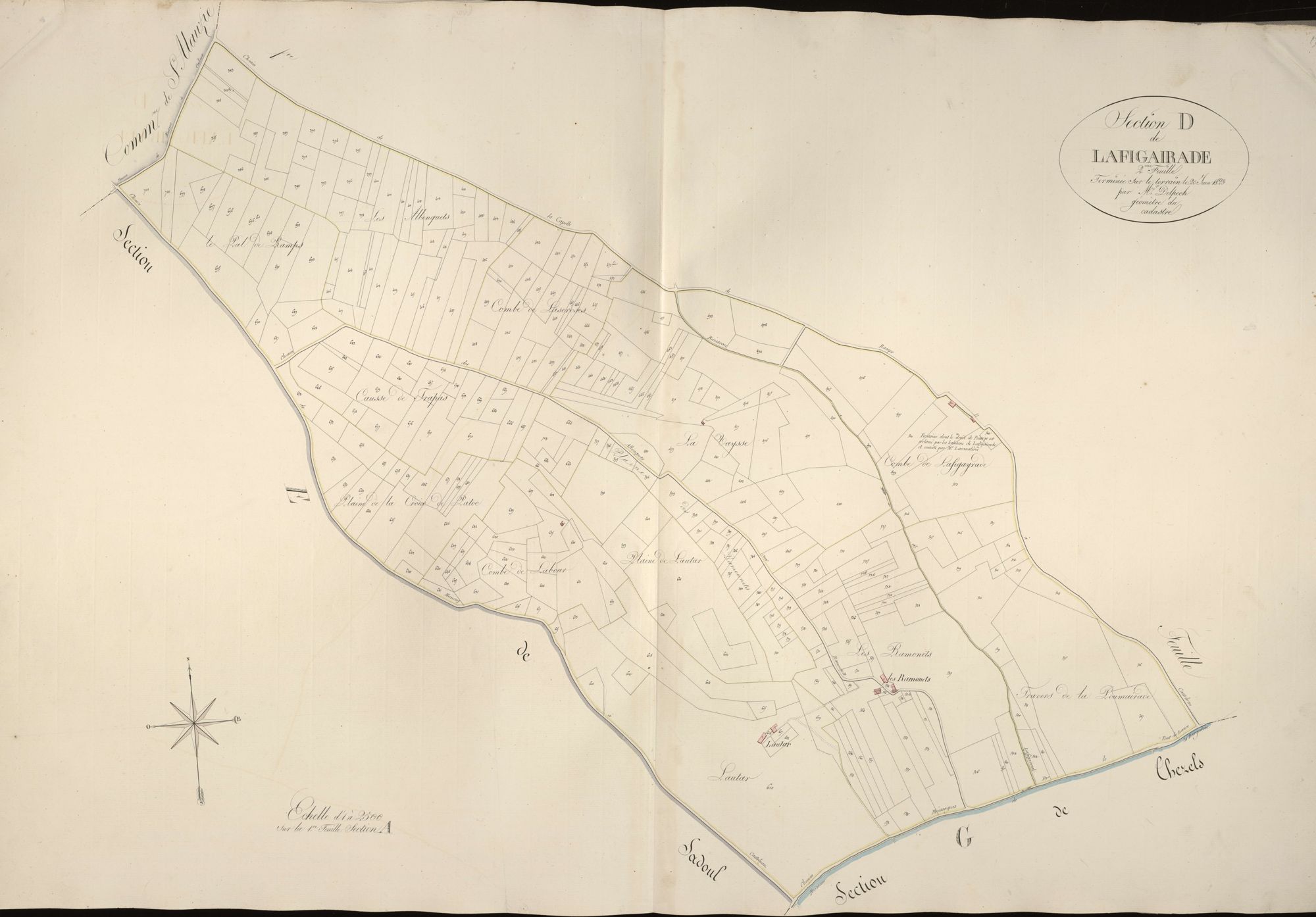 section D de Lafigairade, 2ème feuille