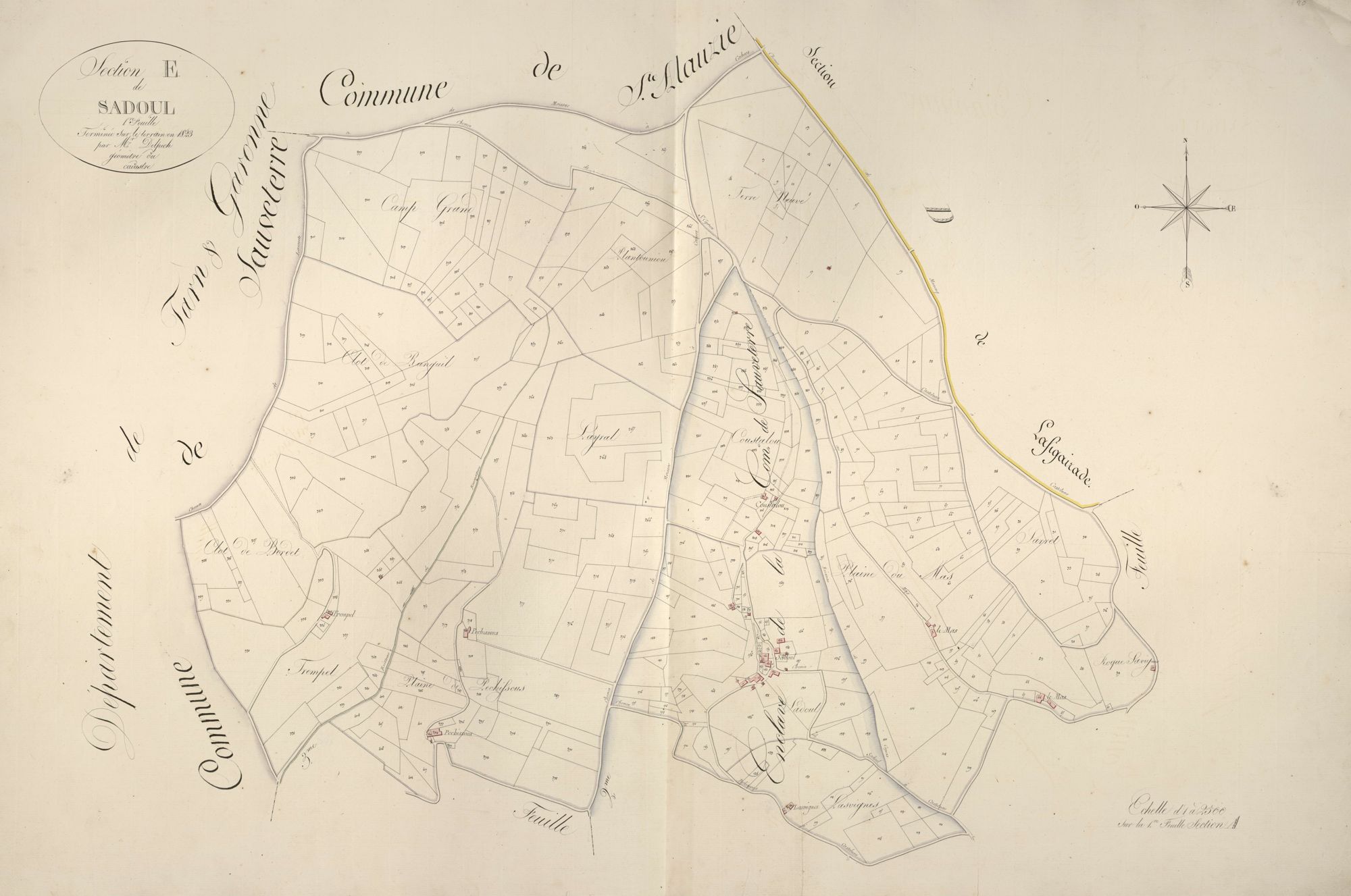 section E de Sadoul, 1ère feuille