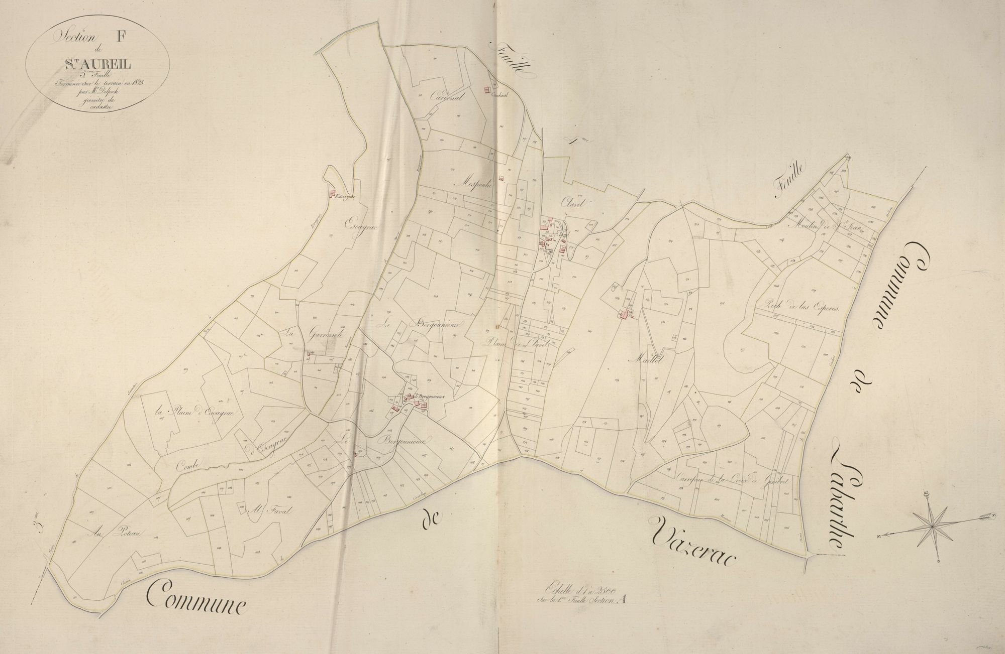 section F de Saint-Aureil, 5ème feuille