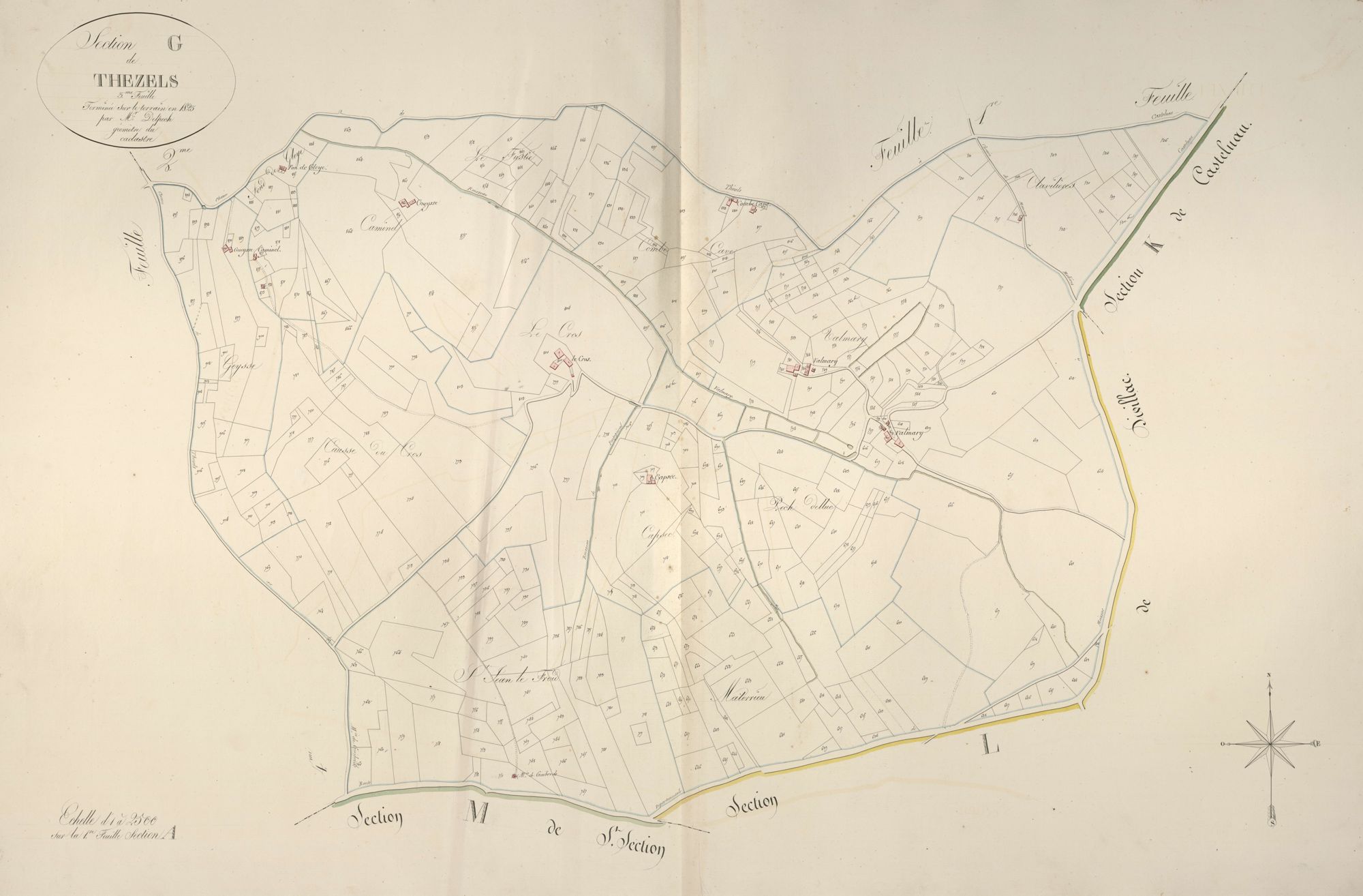 section G de Thezels, 3ème feuille