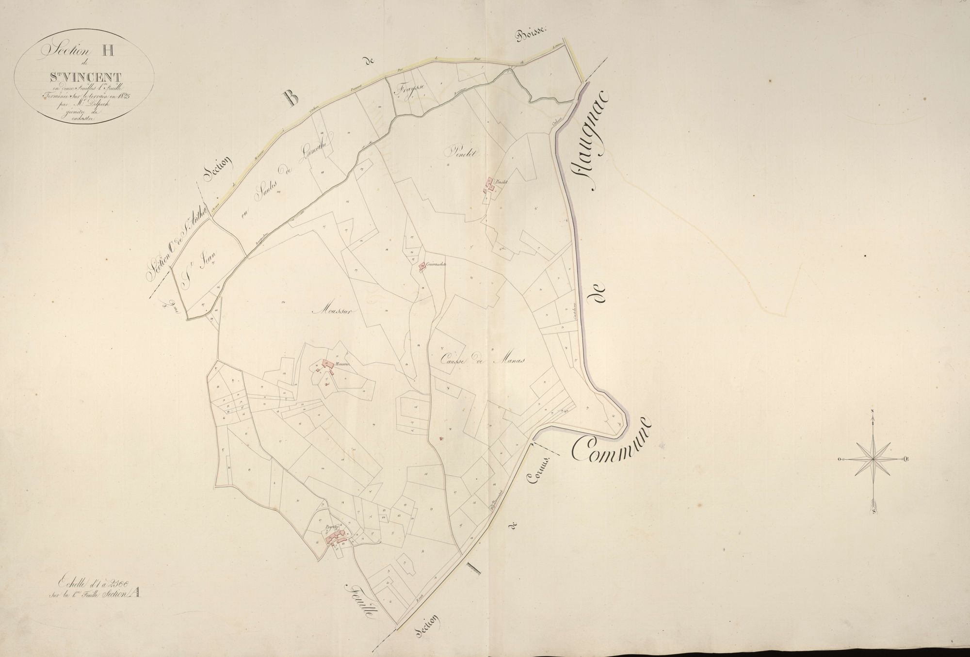 section H de Saint-Vincent, 1ère feuille