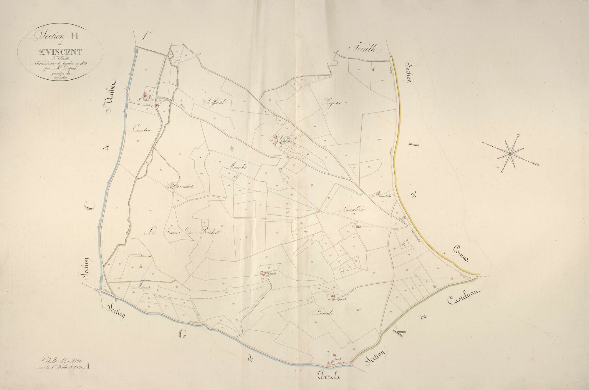 section H de Saint-Vincent, 2ème feuille