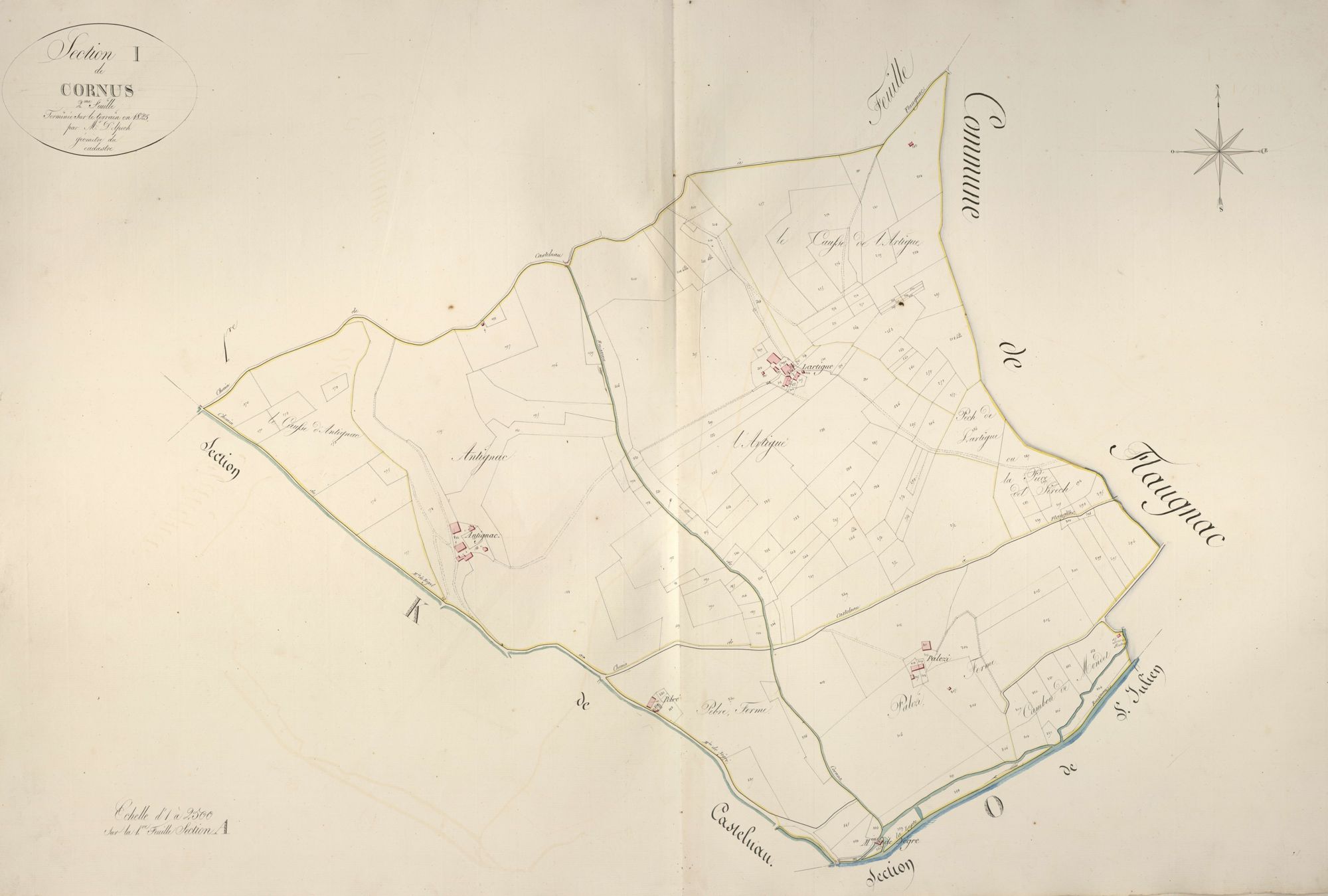 section I de Cornus, 2ème feuille