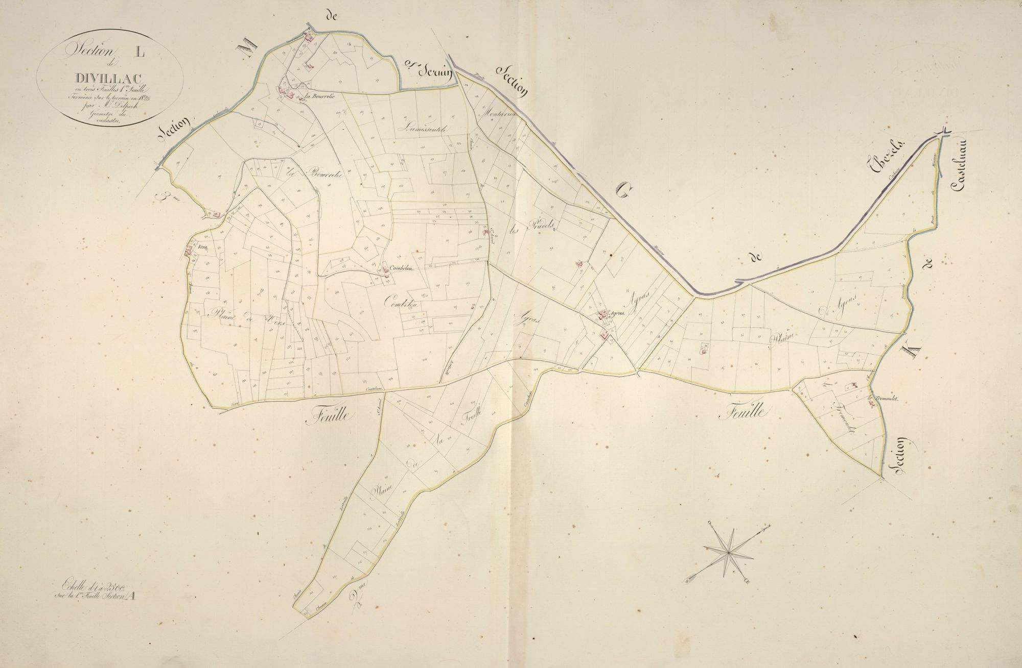 section L de Divillac, 1ère feuille