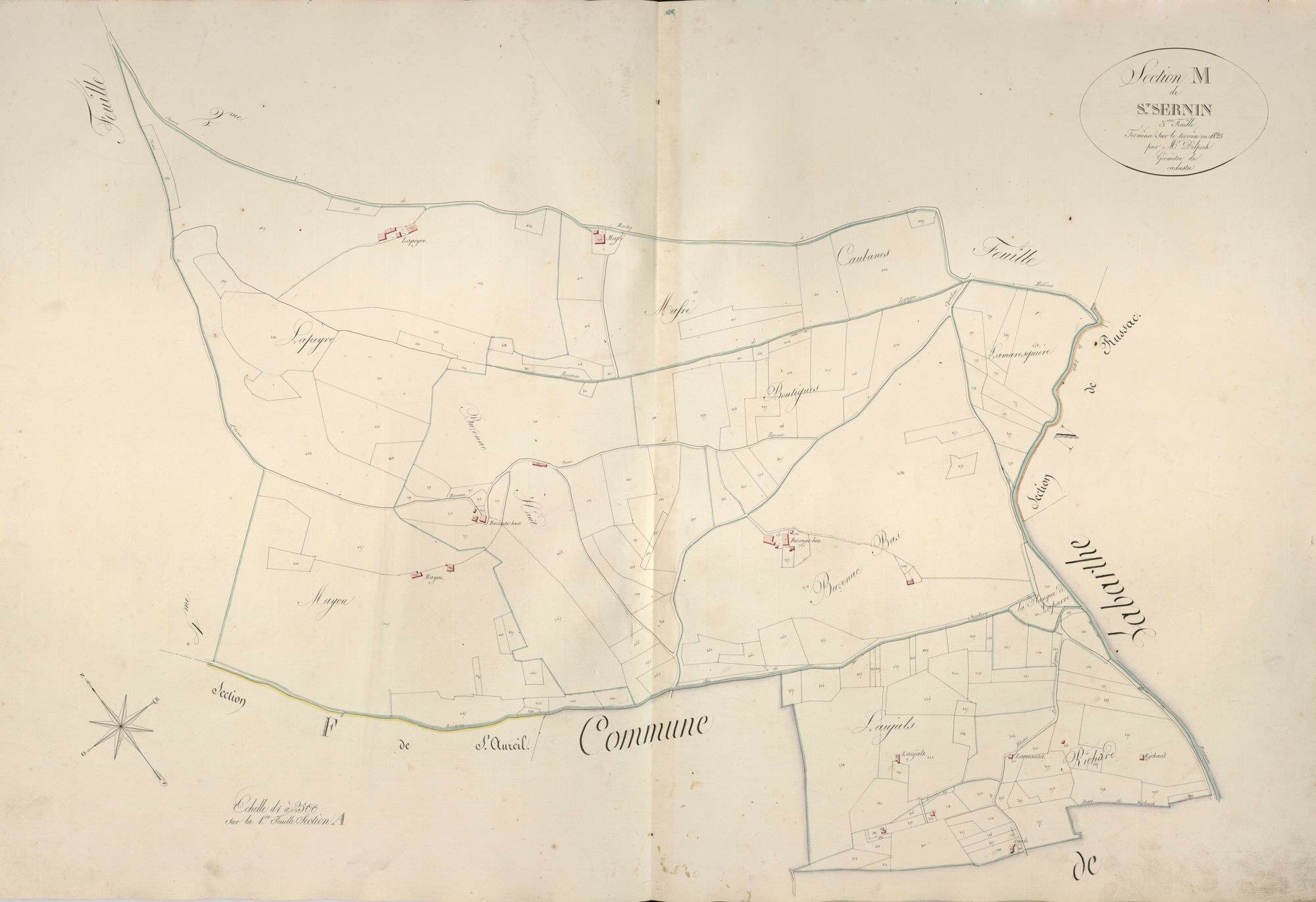 section M de Saint-Sernin, 3ème feuille
