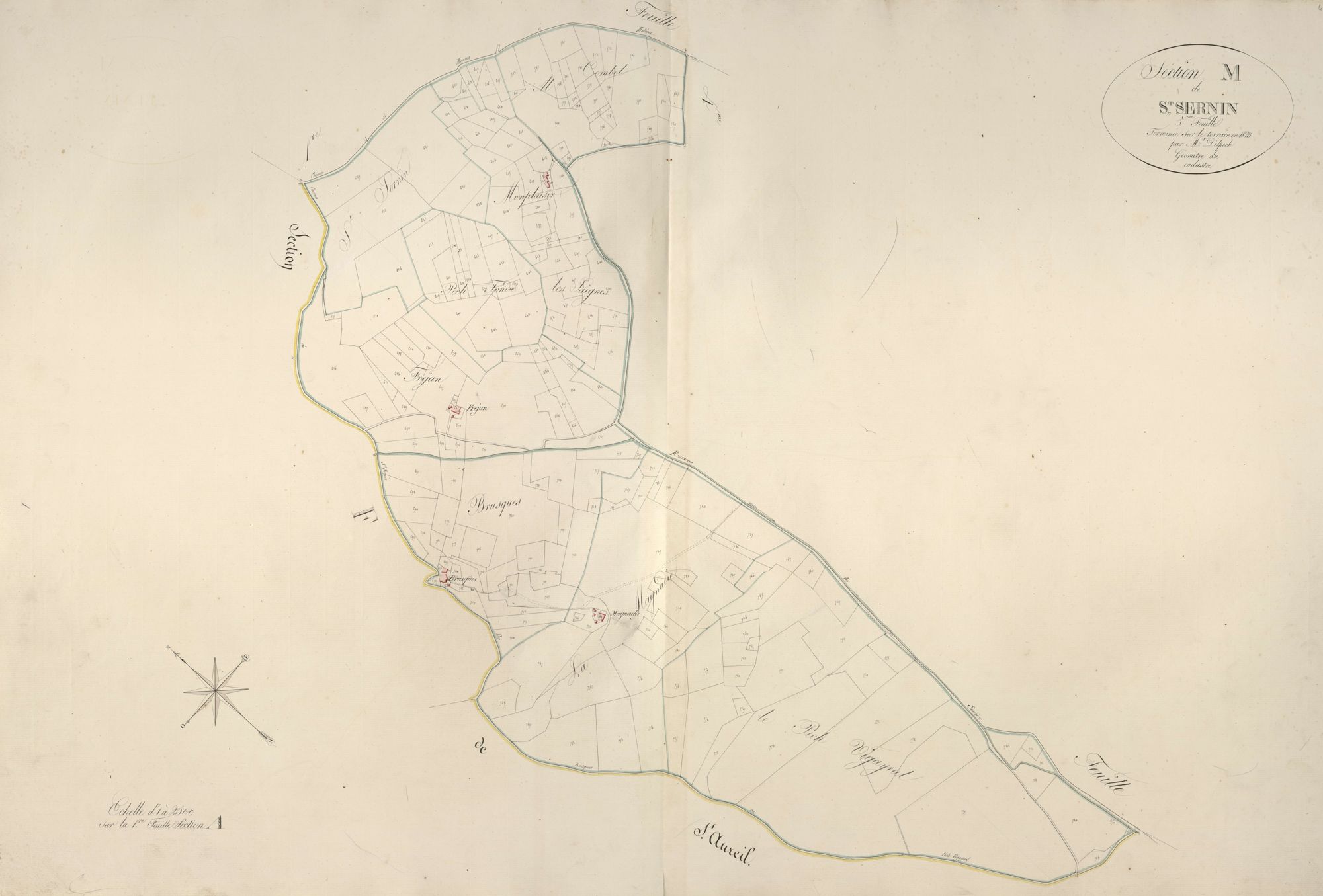 section M de Saint-Sernin, 5ème feuille