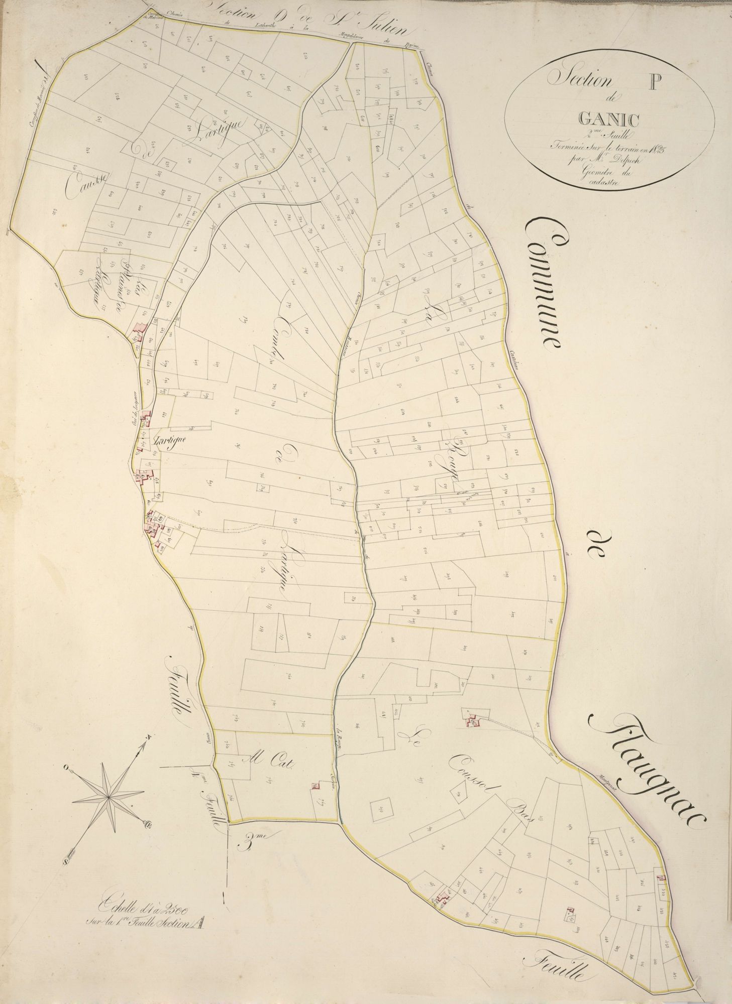 section P de Ganic, 2ème feuille