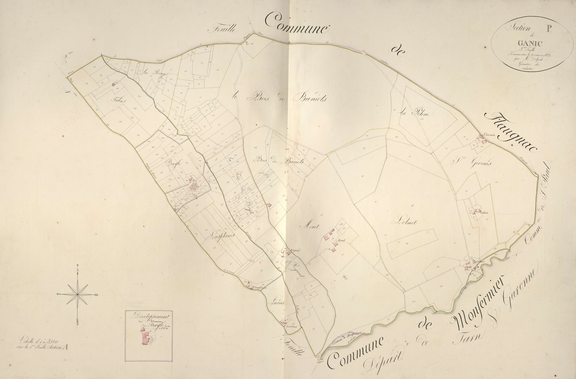 section P de Ganic, 3ème feuille