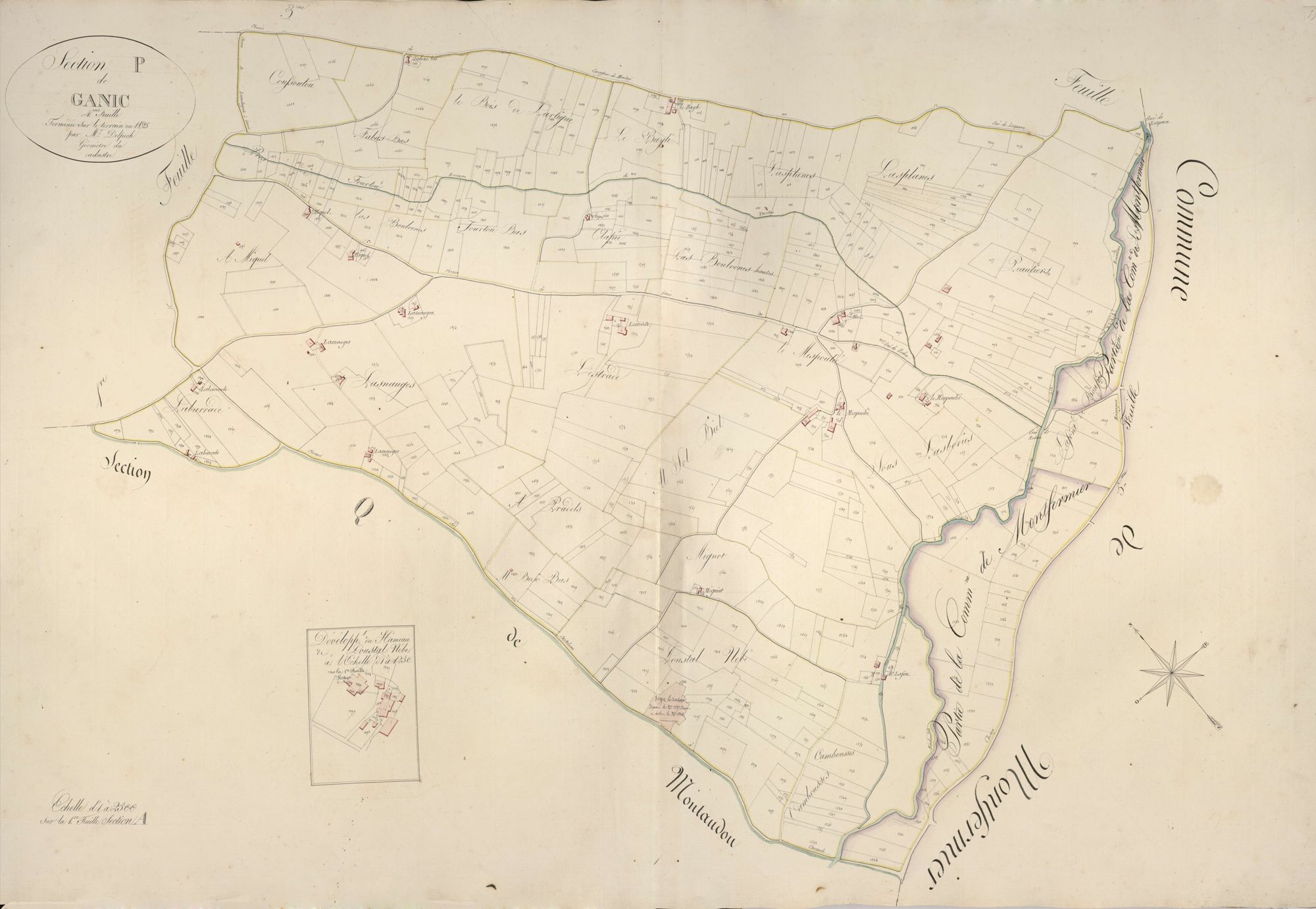 section P de Ganic, 4ème feuille