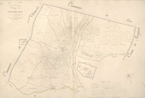 section A de Malemousque, 1ère feuille