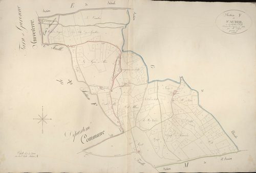 section F de Saint-Aureil, 1ère feuille