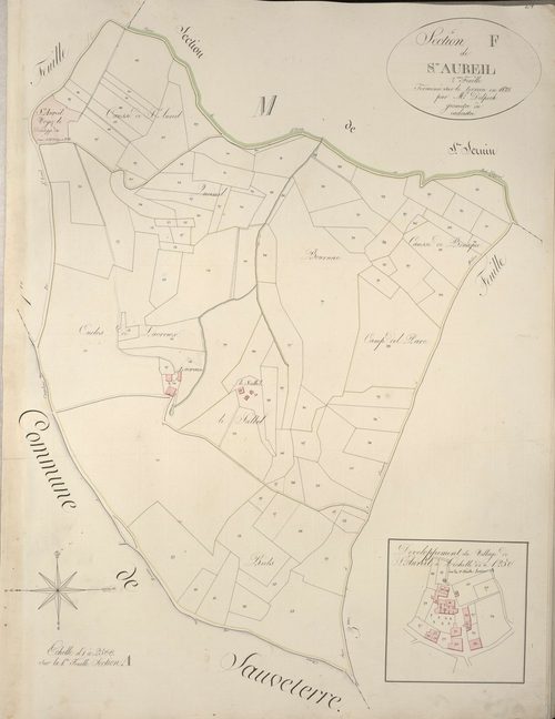 section F de Saint-Aureil, 2ème feuille