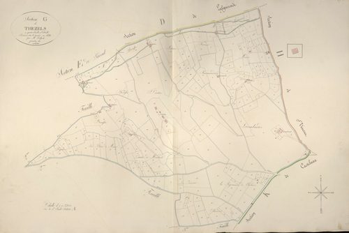 section G de Thezels, 1ère feuille