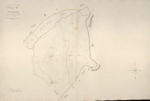 section H de Saint-Vincent, 1ère feuille