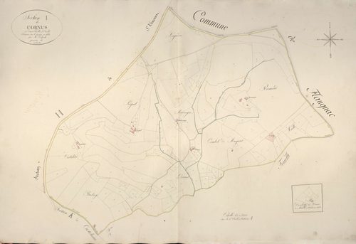 section I de Cornus, 1ère feuille