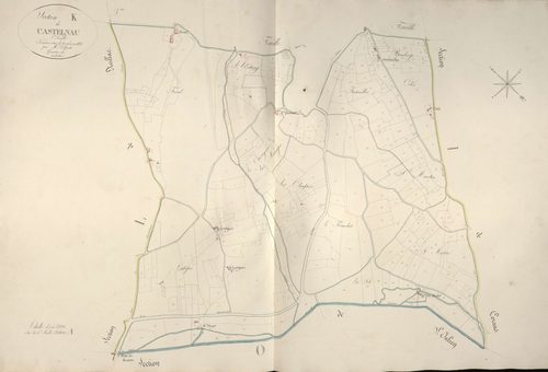 section K de Castelnau, 2ème feuille